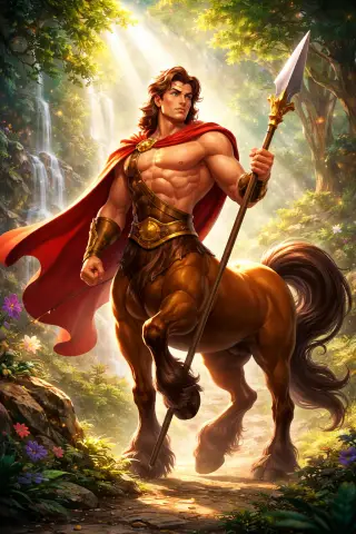 Half human and Half horse