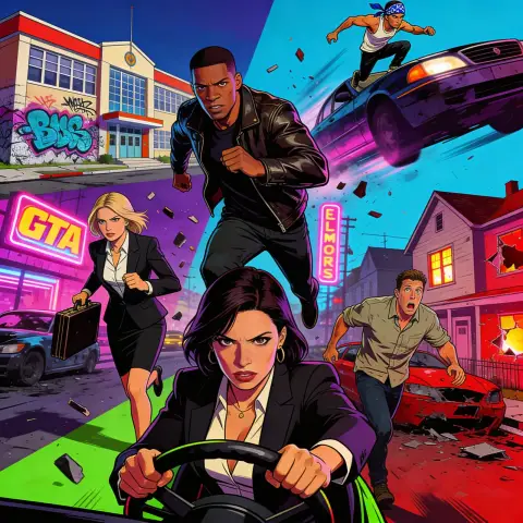 Create a highly detailed artwork in the