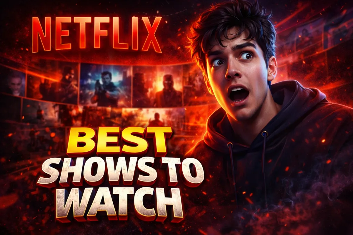 Netflix Best Shows YouTube Thumbnail by Henry lolan